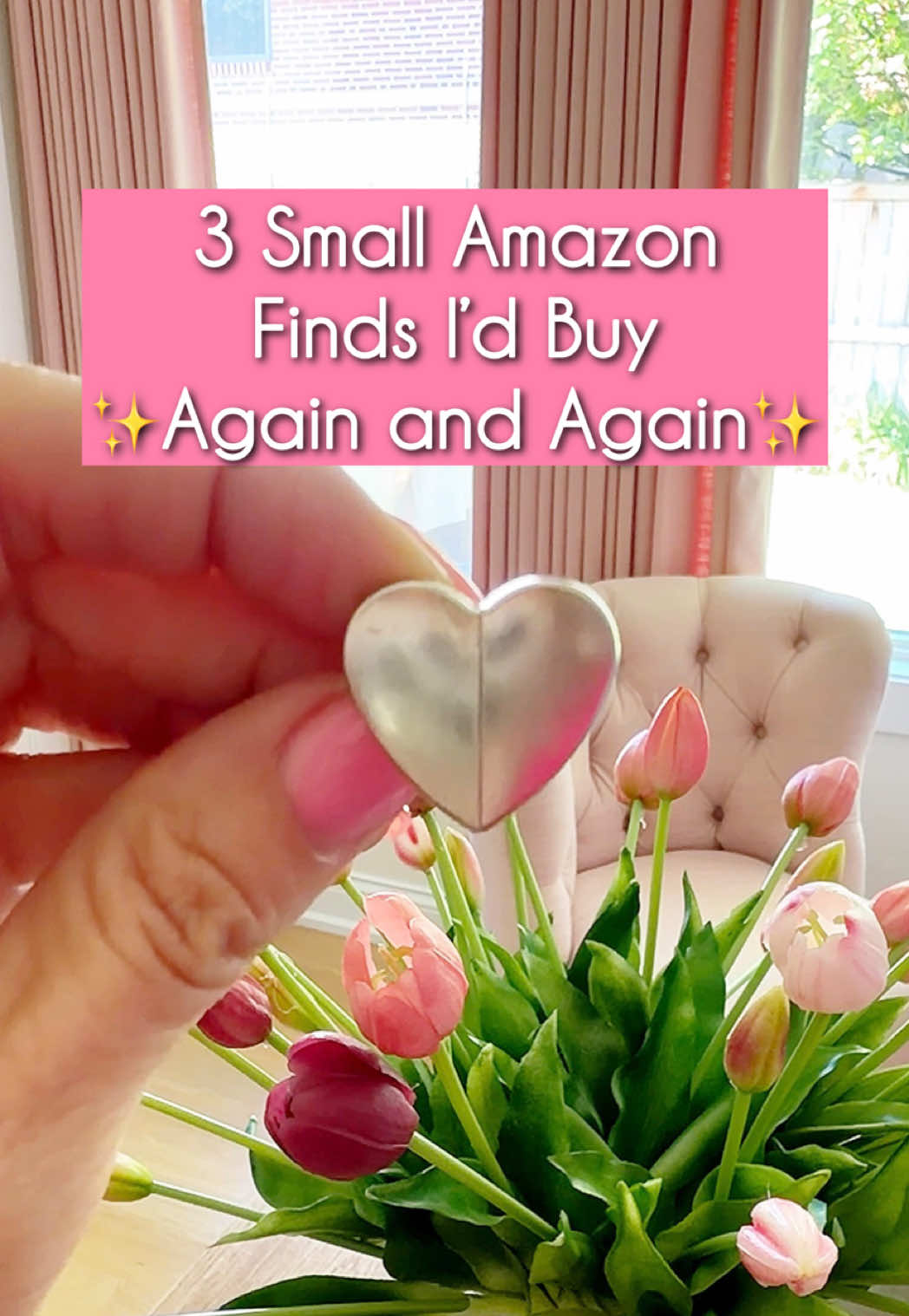 3 small Amazon finds I’d buy again and again.
Magnetic curtain pins that keep th
