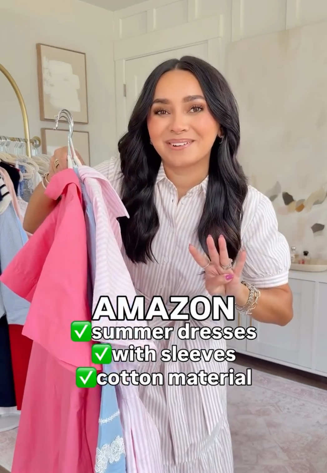 Amazon summer dresses with sleeves! Petite friendly - I’m 5’0! Effortless throw