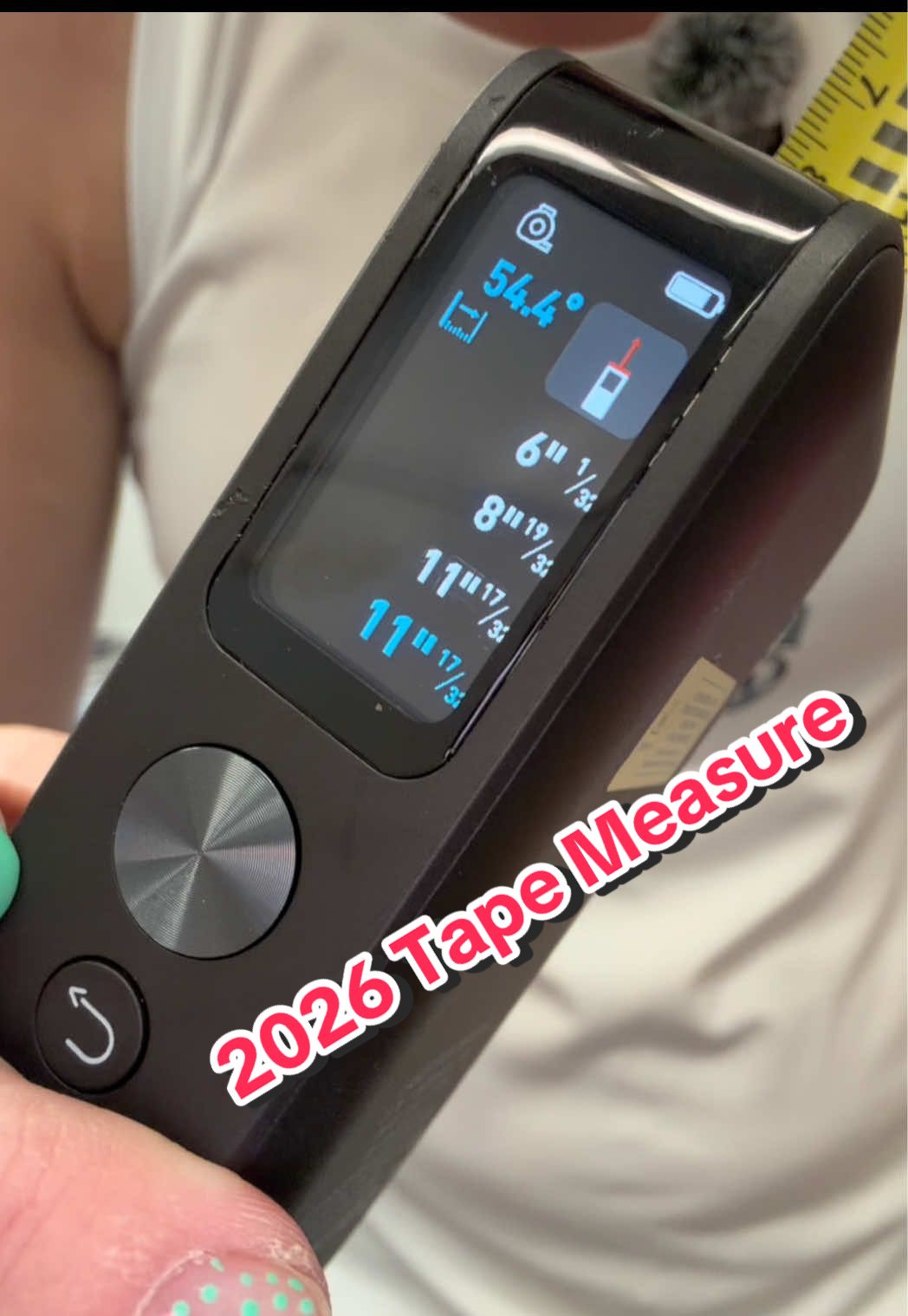 I may have just found the most overkill tape measure on TikTok Shop 😳 Laser mea