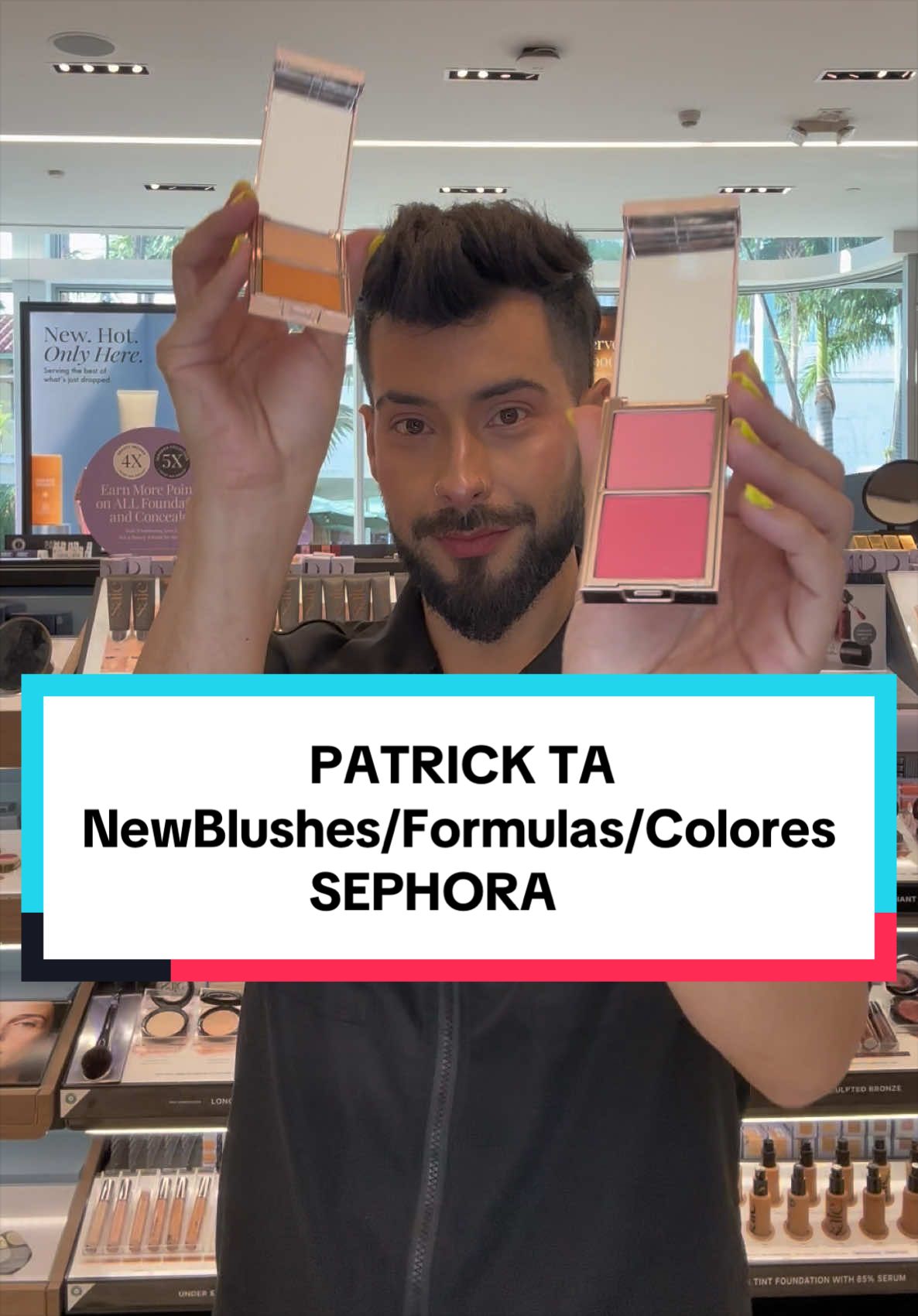 Los nuevos blushes líquidos de Patrick Ta en Sephora están demasiado bonitos 😍