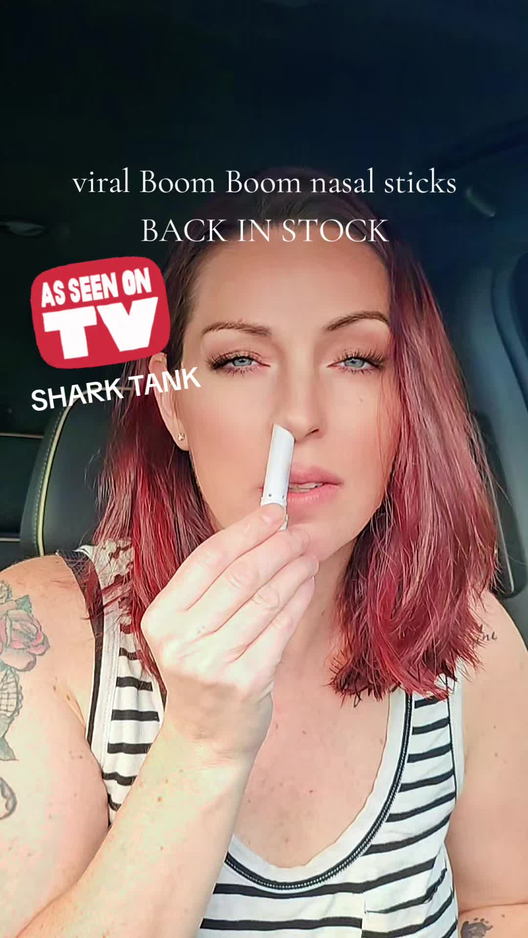 get these viral BOOM BOOM nasal sticks seen on @Shark Tank if you want to surviv