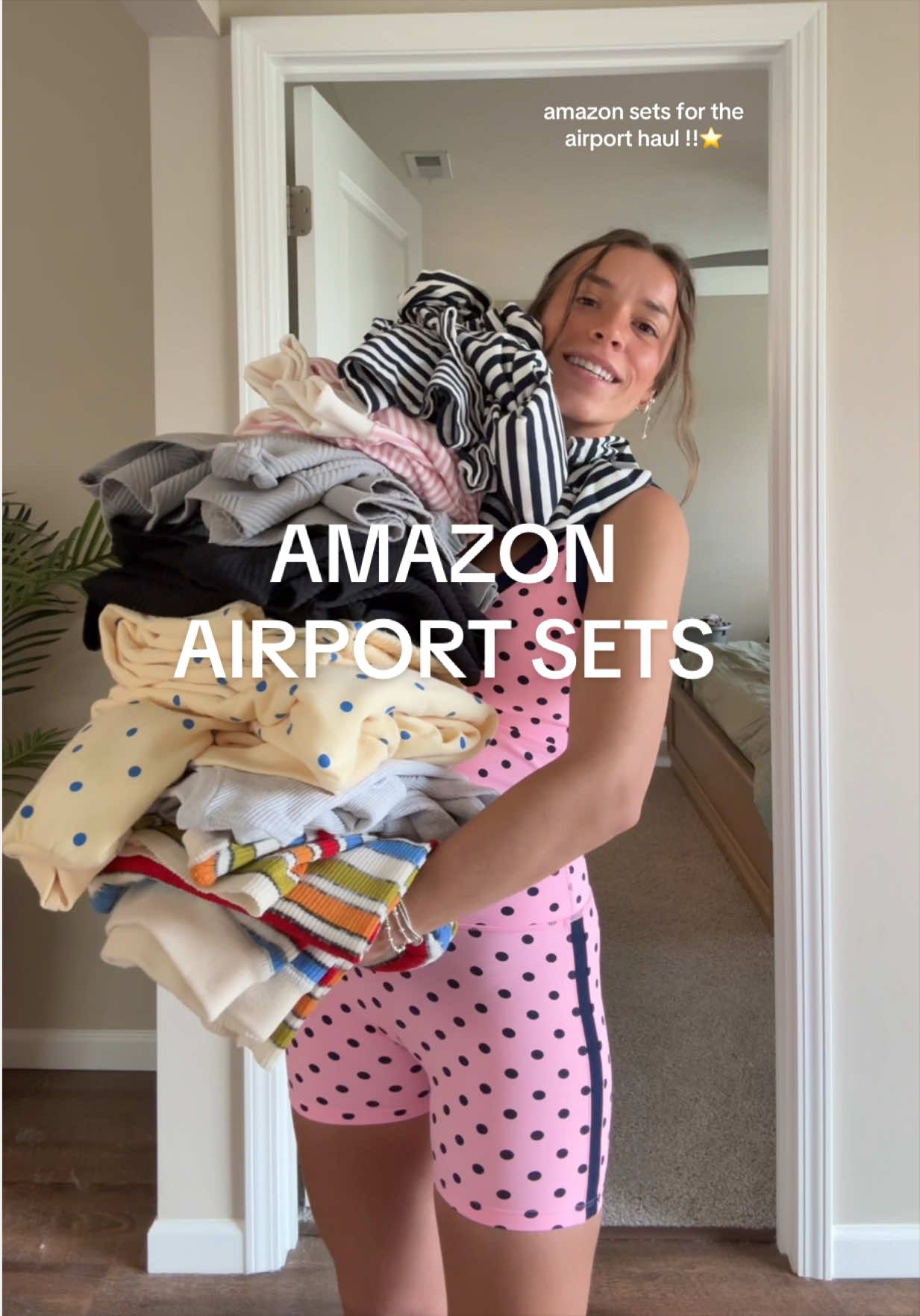 amazon sets for the airport haul !!⭐️ super comfy & very cute. all linked in sto