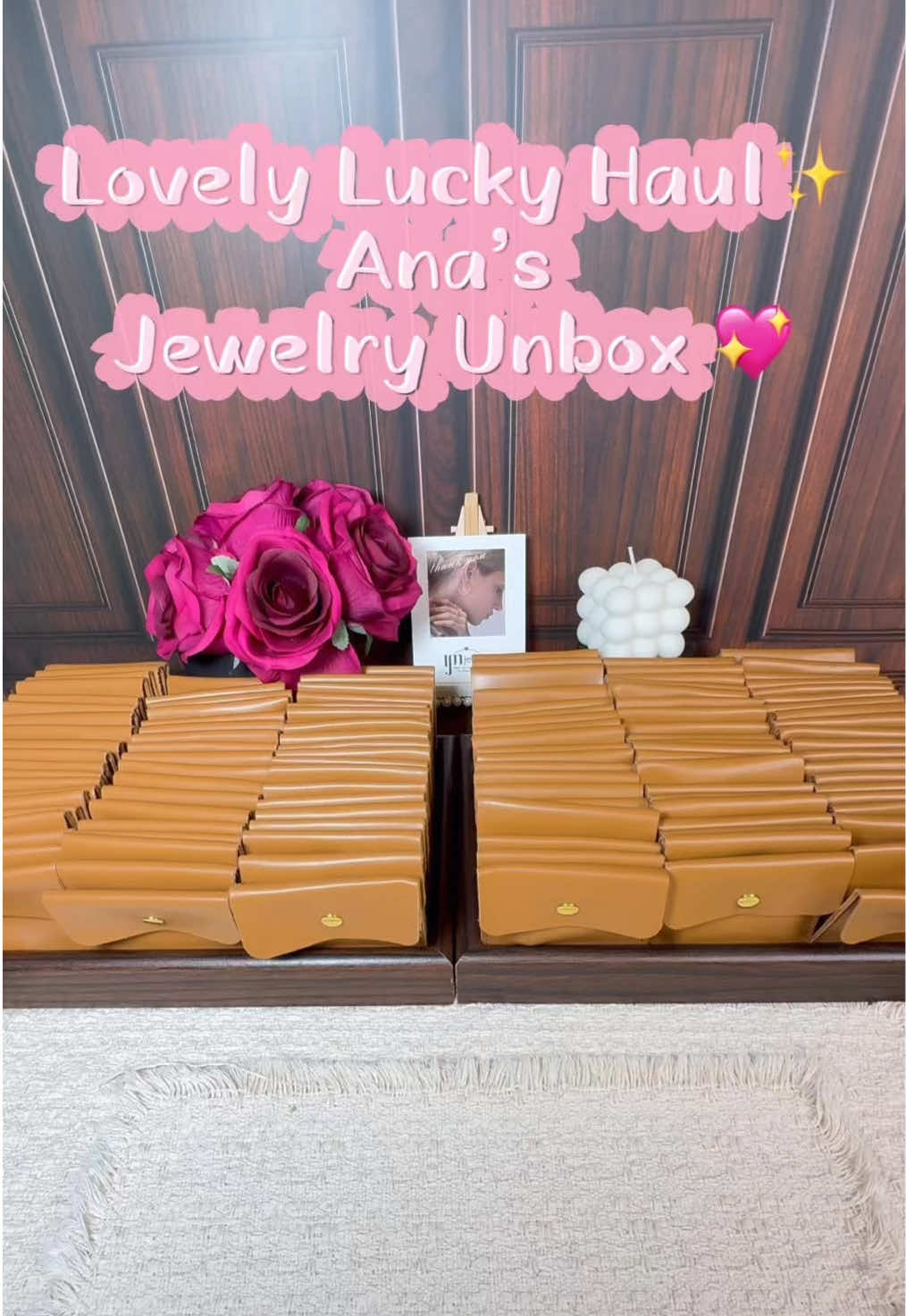 Unbox Ana’s 15 packs jewelry order! Lucky color from the first pack. She receive