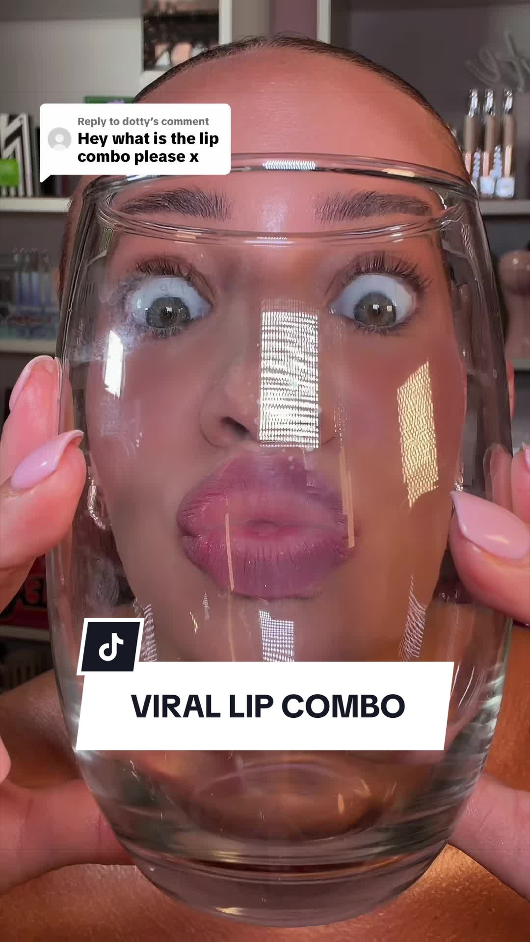 Replying to @dotty My lip combo is viral for a reason 😳